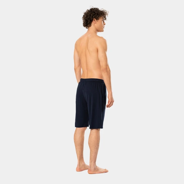 Cacharel Modal Bermuda Tek Alt 2172/Lacivert - Resim 4