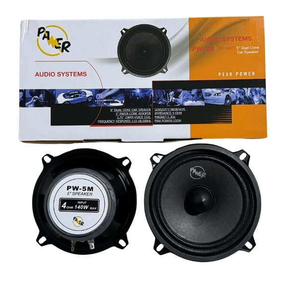 PW-5MH MIDRANGE HOPARLÖR 13CM ürün görseli 1