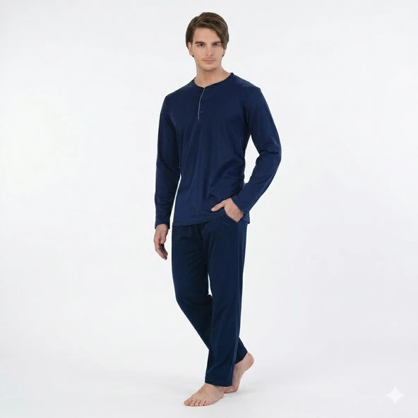 Polo Club Uzun Kol Erkek Pijama Takımı 881 ürün görseli 1