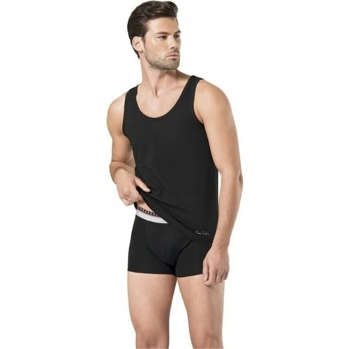 Pierre Cardin 155 Erkek Atlet Boxer Takım - Siyah ürün görseli 1