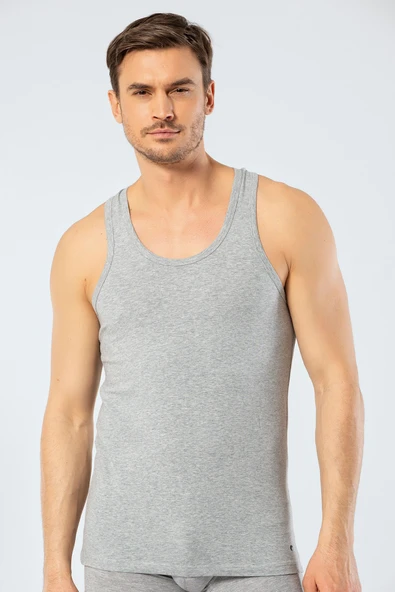 Cacharel Erkek Halter Yaka Spor Atlet 1302/Gri ürün görseli 1