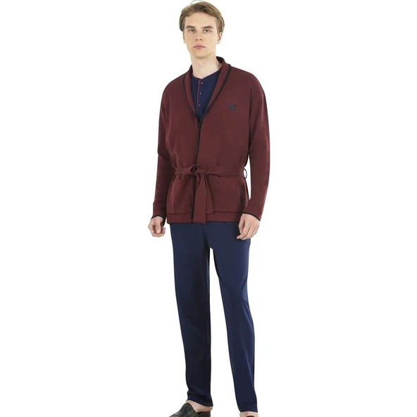 Pierre Cardin Erkek Penye Rob Takım 5630 Bordo ürün görseli 1