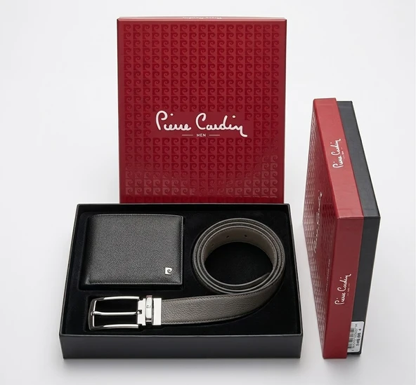 Pierre Cardin Kemer Cüzdan Damat 2li Set ürün görseli 1