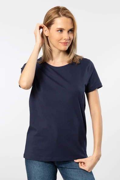 Wtshirt - London Kadın T-shirt/Lacivert ürün görseli 1