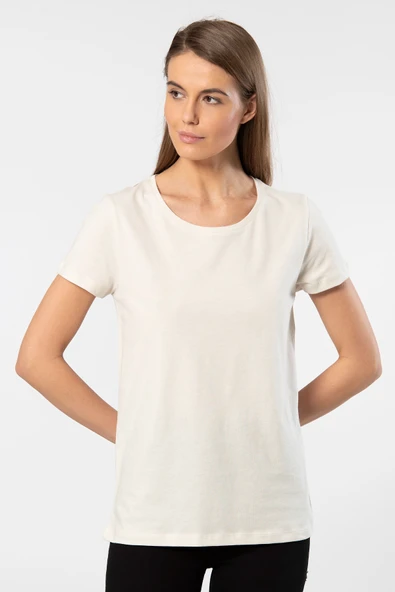 Wtshirt - London Kadın T-shirt/Krem ürün görseli 1