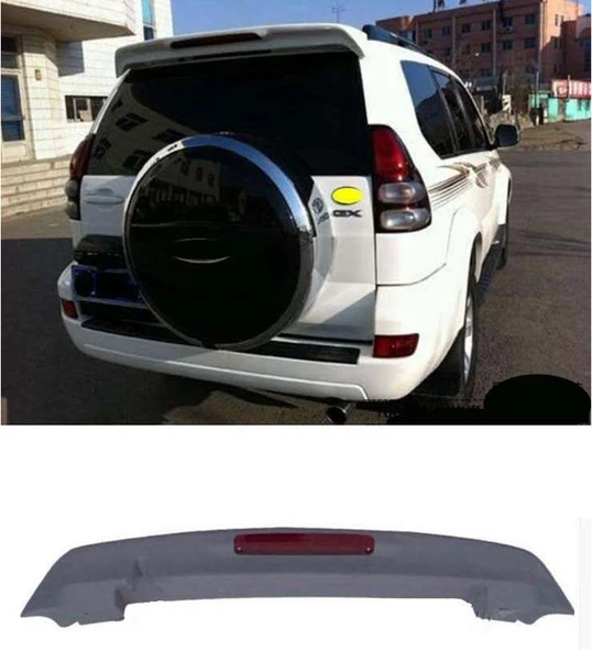 Toyota Prado Uyumlu Fj 120 2003 2009 Spoiler (Boyasız) ürün görseli 1