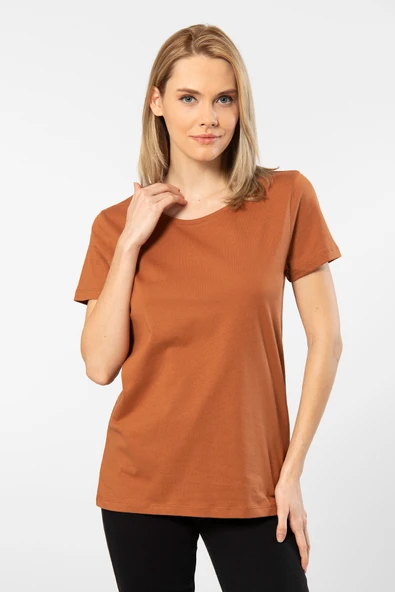 Wtshirt - London Kadın T-shirt/Tarçın ürün görseli 1