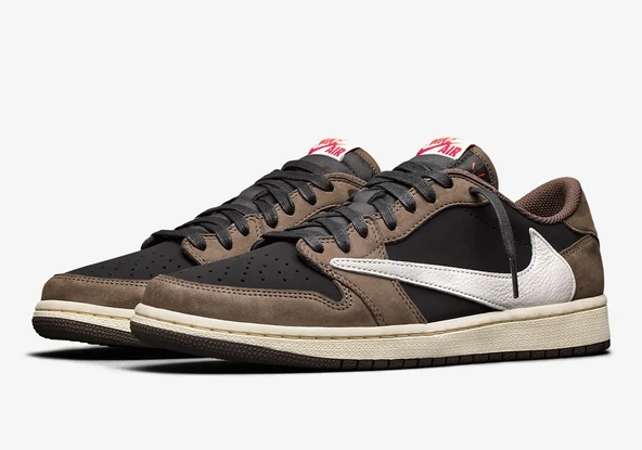 Nike Air Jordan 1 Retro Low Travis Scott Mocha ürün görseli 1