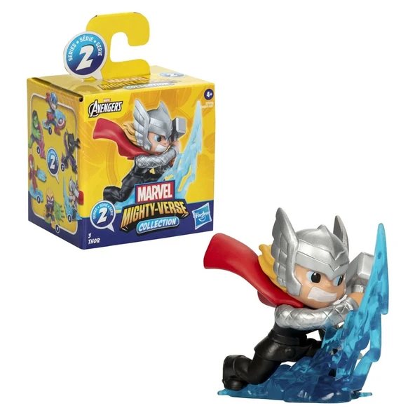 Avengers Mighty Verse Aksiyon Figürleri Thor G0069-G0096 ürün görseli 1