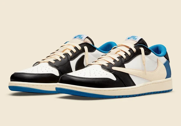 NİKE  Air Jordan 1 Low Travis Scott x Fragment ürün görseli 1