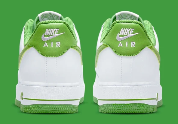 NİKE AF 1 WHITE GREEN - Resim 5