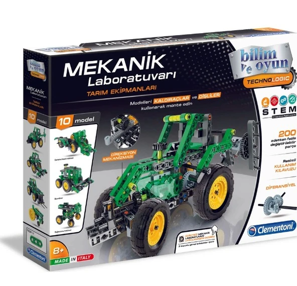 Clementoni Mekanık Laboratuvarı Tarım Ekipmanları 75082 ürün görseli 1
