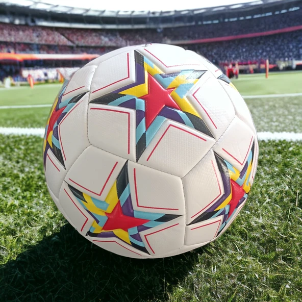 Şampiyonlar Ligi Kabartmalı Yüzey Futbol Topu Sert Zemin Halı Saha Futbol Topu ürün görseli 1