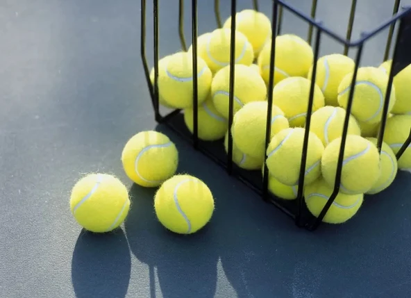 3lü Tenis Topu Antrenman Topu - Resim 5