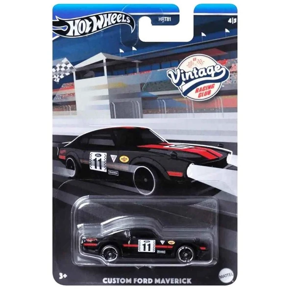 Hot Wheels Vintage Tekli Arabalar Custom Ford Maverick HRT81-HRV09 ürün görseli 1