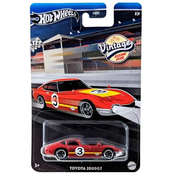 Hot Wheels Vintage Tekli Arabalar Toyota 2000GT HRT81-HRV07 ürün görseli 1