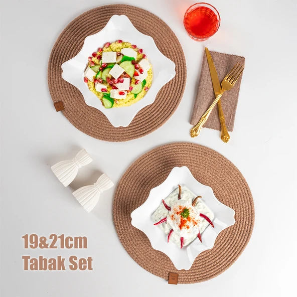 Porsima Porselen 2li Sunumluk Kase Mini Kahvaltılık Şekerlik Reçellik Sosluk Çerezlik Kase Seti 119x21 Cm ürün görseli 1