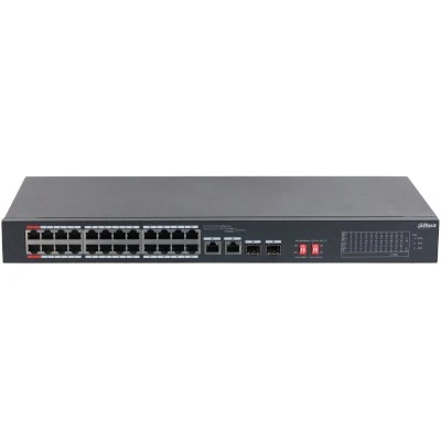 Dahua 24 Port 100Mbps PoE S3226-24ET-240 ürün görseli 1