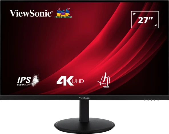 VIEWSONIC VG2708-4K WORKPRO MONITOR 27" 4MS 60HZ 3840 x 2160 4K TILT SWIVEL PIVOT YUKSEKLIK AYARI ürün görseli 1