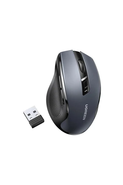 Ugreen 4000dpı Ergonomik Sessiz Kablosuz Optik Mouse Teşhir ürün görseli 1