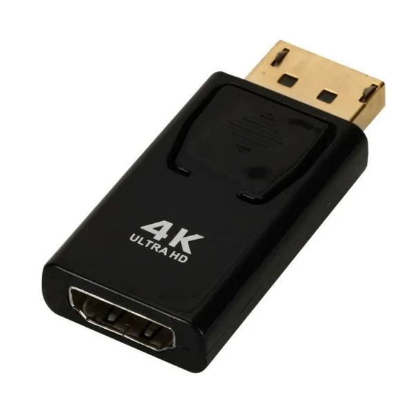 DisplayPort to HDMI 4K Çevirici Adaptör (DisplayPort v1.2 Destekli) ürün görseli 1