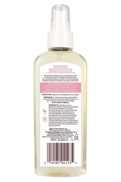 Palmers Vitamin E Vücut Bakımı Cilt Yağı 150ML - Resim 2