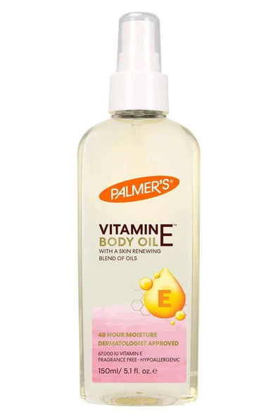 Palmers Vitamin E Vücut Bakımı Cilt Yağı 150ML ürün görseli 1