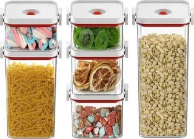 Arow Morlimon Vakum Makineli Saklama Kabı Seti 10'lu+1 Vakum Makinesi ürün görseli 1