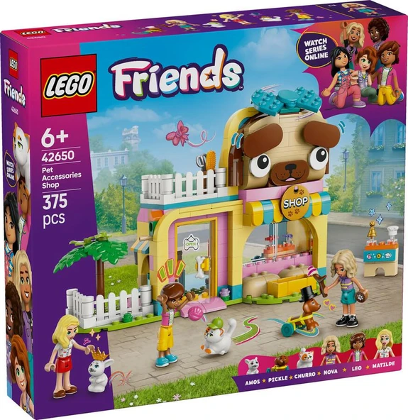 LEGO Friends 42650 Pet Accessories Shop ürün görseli 1