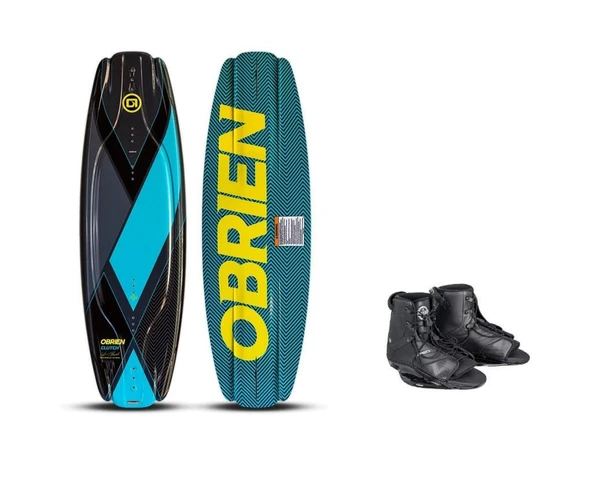 Obrien Clutch Wakeboard 138cm + Boarder Bağlama 39-44 Set ürün görseli 1