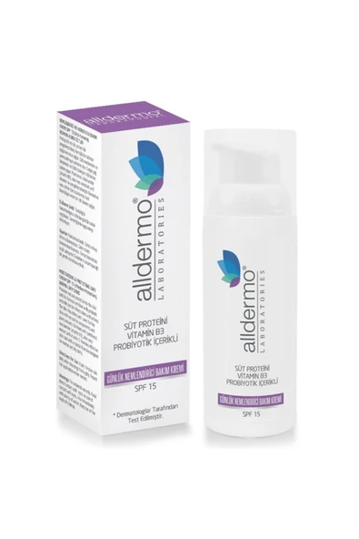 Alldermo Günlük Nemlendirici Bakım Kremi Spf15 50 Ml ürün görseli 1