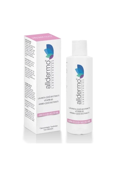Alldermo Karma Ciltler için Yüz Temizleyici Tonik 200 ml ürün görseli 1