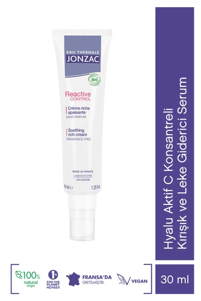 Eau Thermale Jonzac Reaktif Rich Hassas Ciltler için Nemlendirici Yüz Kremi 40ml ürün görseli 1