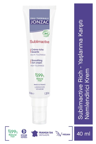Eau Thermale Jonzac Sublimaktif Rich Yaşlanma Karşıtı Nemlendirici Krem 40ml ürün görseli 1