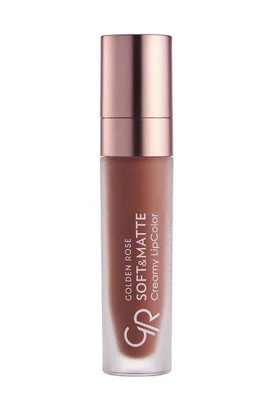 Golden Rose Soft&matte Creamy Lipcolor No: 118 Caramel - Likit Mat Ruj ürün görseli 1
