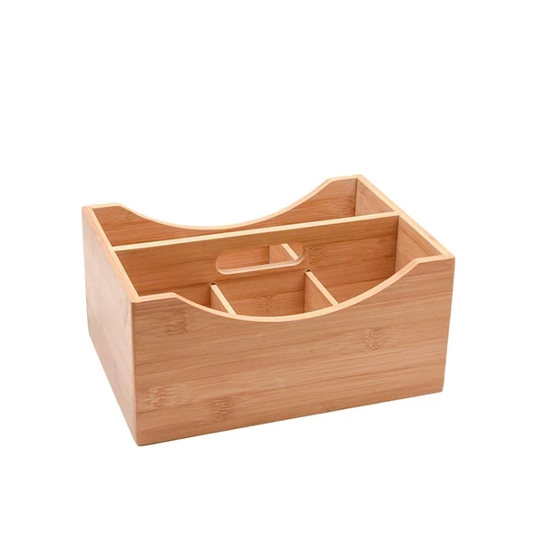 Mien Dayanıklı Bambu Kaşıklık Organizer  -7B94 - Resim 3