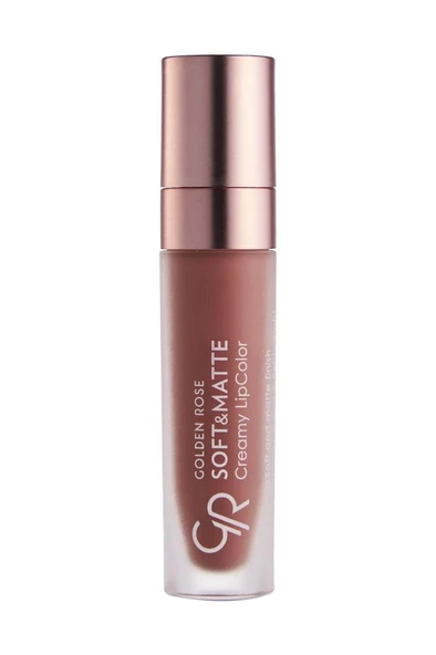 Golden Rose Soft&matte Creamy Lipcolor No:104 Rustic Brown - Likit Mat Ruj ürün görseli 1