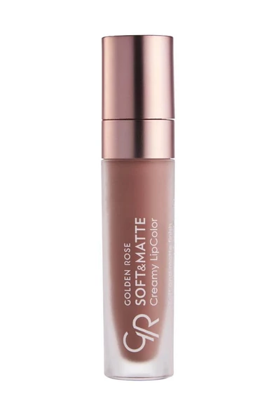 Golden Rose Soft&matte Creamy Lipcolor No: 102 Rosy Brown - Likit Mat Ruj ürün görseli 1