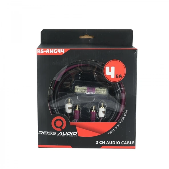 Reiss Audio RS-AWG44 4GA Oto Anfi Kablo Seti ürün görseli 1