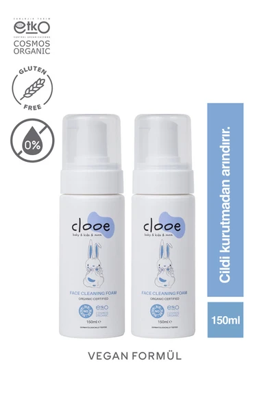 Organik Yüz Temizleme Köpüğü (150ML) - 2'li Fırsat Paketi ürün görseli 1