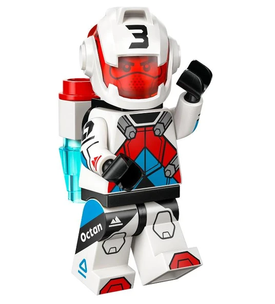Lego Minifigür 71048 Seri 27 - 03 Jetpack Racer ürün görseli 1