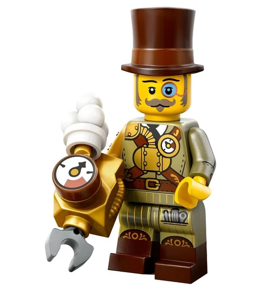 Lego Minifigür 71048 Seri 27 - 12 Steampunk Inventor ürün görseli 1