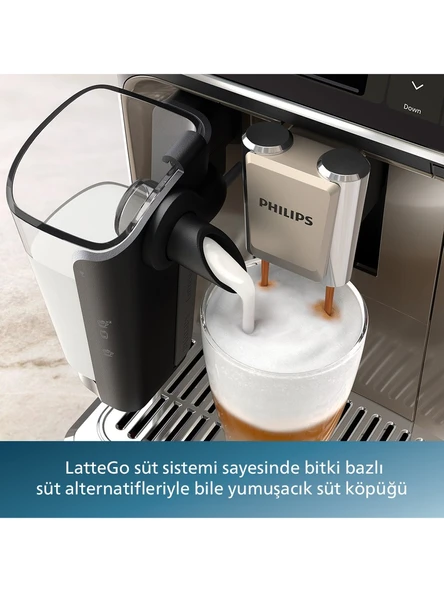 Philips 5500 Serisi LatteGo EP5547/90 Tam Otomatik Espresso Makinesi - Resim 5
