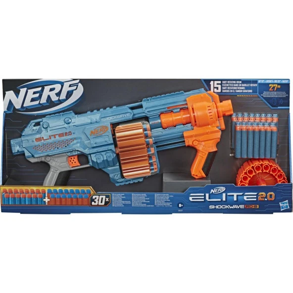 Hasbro Nerf Elite 2.0 ShockWave Rd-15 E9527 - Resim 2