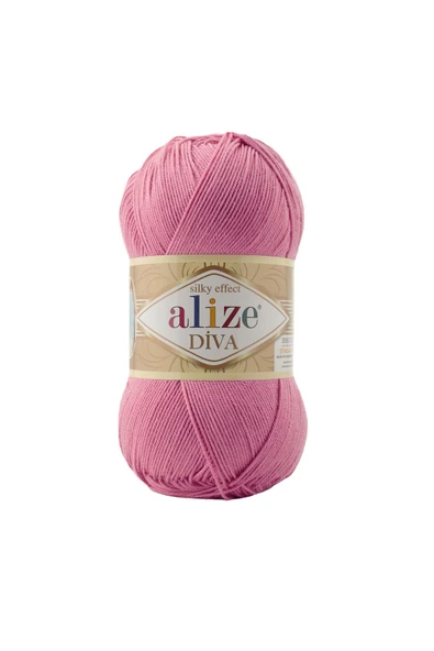Alize 5 Adet Alize Diva 178 Koyu Pembe ürün görseli 1