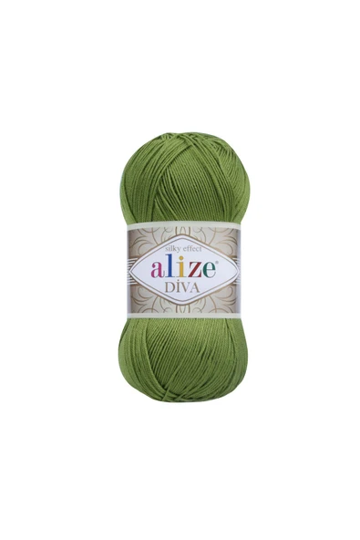 Alize 5 Adet Alize Diva 210 Elma Yeşili ürün görseli 1