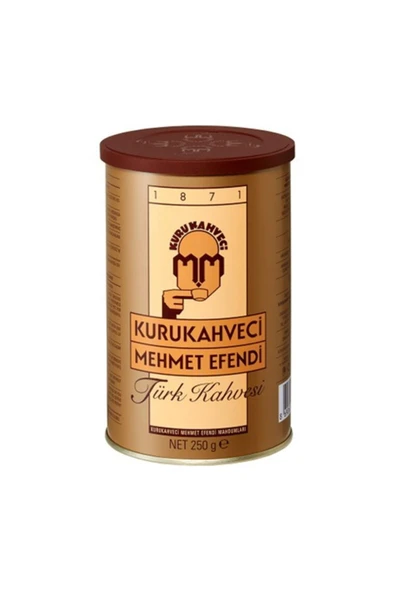 Kuru Kahveci Mehmet Efendi Kahve Mehmet Efendi 250gr Tnk 12li ürün görseli 1