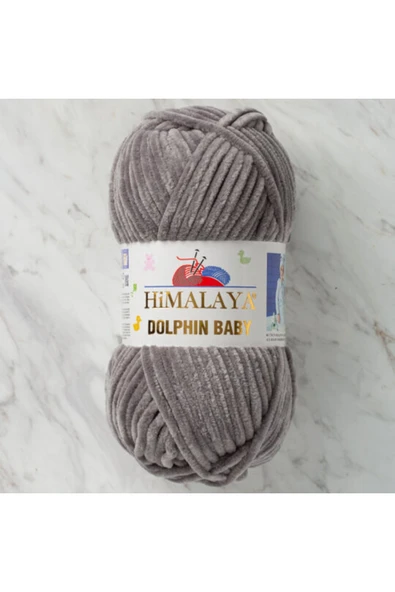 Himalaya Dolphin Baby Gri Kadife Bebek Yünü - 80320 ürün görseli 1