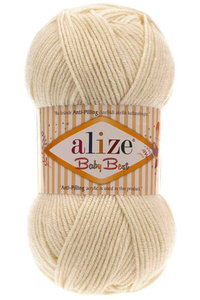Alize ALİZE BABY BEST -01 KREM - 5 ADET ürün görseli 1