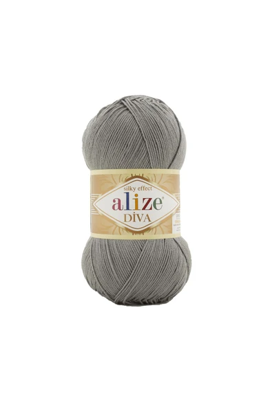 Alize 5 Adet Alize Diva 87 Orta Gri ürün görseli 1